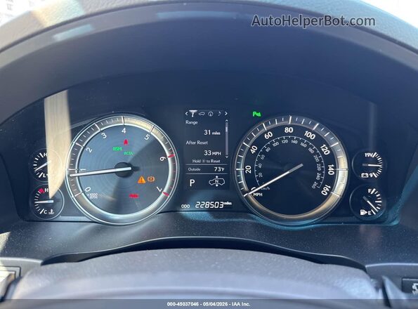JTJHY7AX2J4263193 2018 LEXUS LX 570 Белый Вид задних сидений