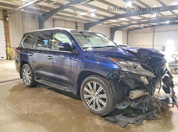 JTJHY7AX3G4187816 2016 LEXUS LX Blue Առջևի աջ