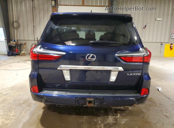 JTJHY7AX3G4187816 2016 LEXUS LX Blue Հետևի տեսք