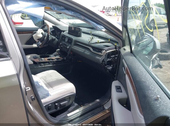 JTJHZKFA6M2032463 2021 LEXUS RX 350L Silver Սալոնի դիմացի տեսք