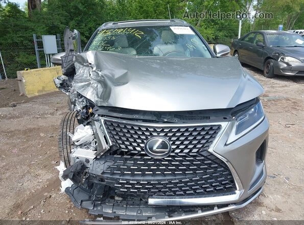 JTJHZKFA6M2032463 2021 LEXUS RX 350L Silver Սարքավորումների վահանակի տեսք