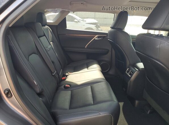 JTJHZMDA4M2051902 2021 LEXUS RX Gray Widok wnętrza z tyłu