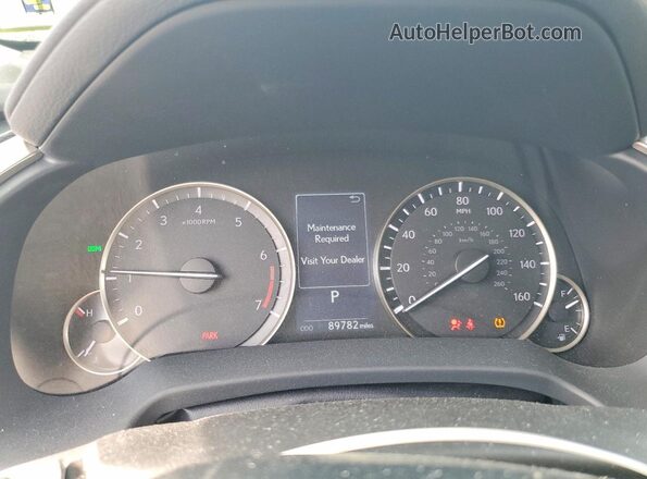 JTJHZMDA4M2051902 2021 LEXUS RX Gray Widok zestawu wskaźników