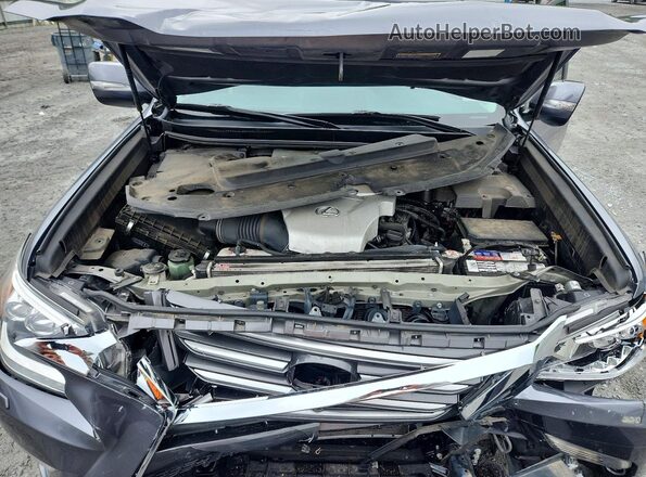 JTJJM7FX1H5154931 2017 LEXUS GX Gray Вид підкапотного простору