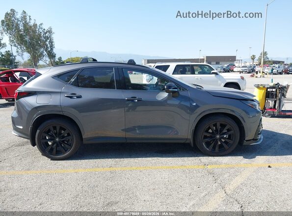 JTJKKCFZ1R2022520 2024 LEXUS NX 450H+ Gray უკანა სალონის ხედი