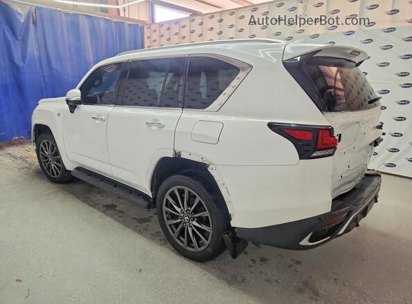 JTJMB7CX2P4034681 2023 LEXUS LX Белый Задняя левая четверть