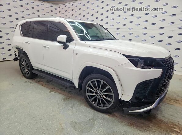 JTJMB7CX2P4034681 2023 LEXUS LX Белый Передняя правая четверть