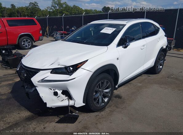 JTJSARBZ1L5001118 2020 LEXUS NX 300 White Front left