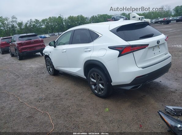 JTJSARBZ2M5024232 2021 LEXUS NX 300 White Tył lewy