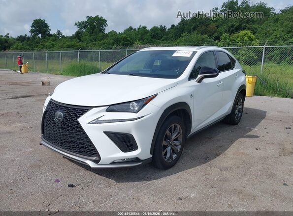 JTJSARBZ4L2166341 2020 LEXUS NX 300 White Vista tres cuartos delantera izquierda