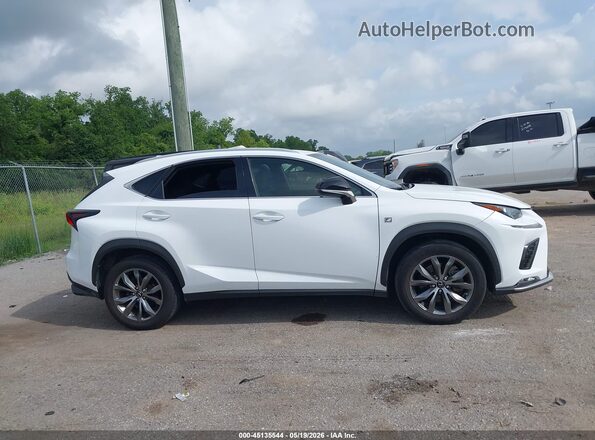 JTJSARBZ4L2166341 2020 LEXUS NX 300 White Vista interior trasera