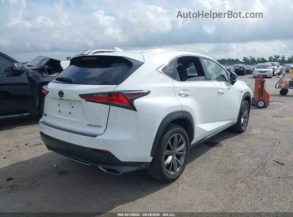 JTJSARBZ4L2166341 2020 LEXUS NX 300 White Trasero derecho