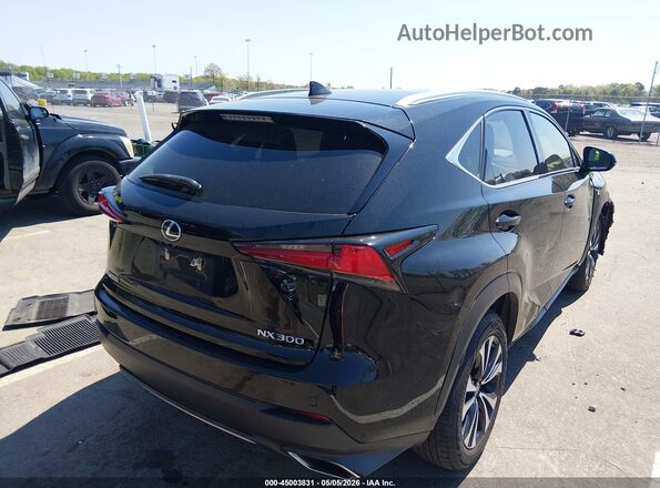 JTJSARDZ4L2236160 2020 LEXUS NX 300 Black უკანა მარჯვენა