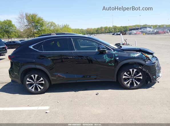 JTJSARDZ4L2236160 2020 LEXUS NX 300 Black უკანა სალონის ხედი