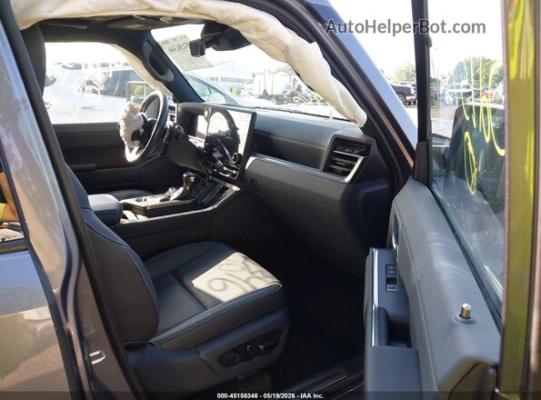JTJTBCDX1R5021579 2024 LEXUS GX 550 Gray Вид салону спереду