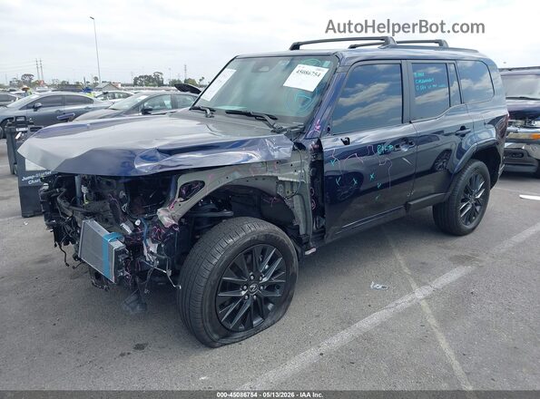 JTJTBCDX9R5029705 2024 LEXUS GX 550 Blue წინა მარცხენა ხედი სამი მეოთხედიდან