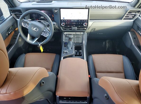 JTJVBCDX6S5058996 2025 LEXUS GX White Вид панелі приладів