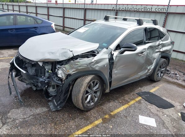 JTJYARBZ0G2037531 2016 LEXUS NX 200T Gray Vista tres cuartos delantera izquierda