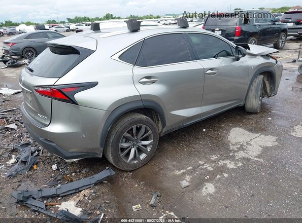 JTJYARBZ0G2037531 2016 LEXUS NX 200T Gray Trasero derecho