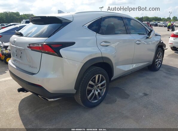 JTJYARBZ1G2027770 2016 LEXUS NX 200T Silver 