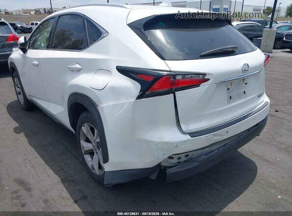 JTJYARBZ1H2050516 2017 LEXUS NX 200T White Instrument cluster view