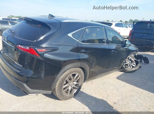 JTJYARBZ2G2038521 2016 LEXUS NX 200T Black უკანა მარჯვენა