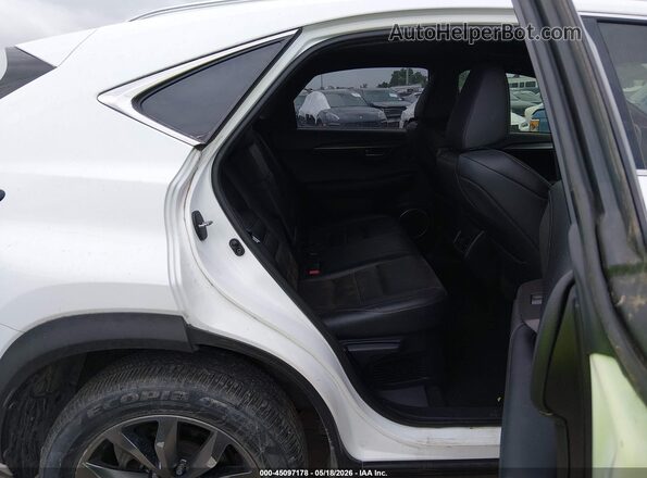 JTJYARBZ2G2047297 2016 LEXUS NX 200T White Widok naklejki z numerem VIN