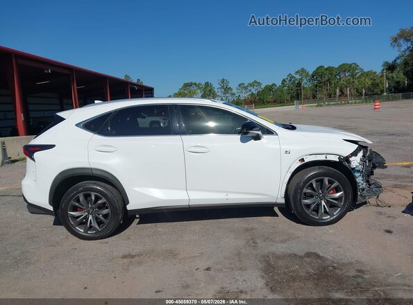 JTJYARBZ2J2102032 2018 LEXUS NX 300 White უკანა სალონის ხედი
