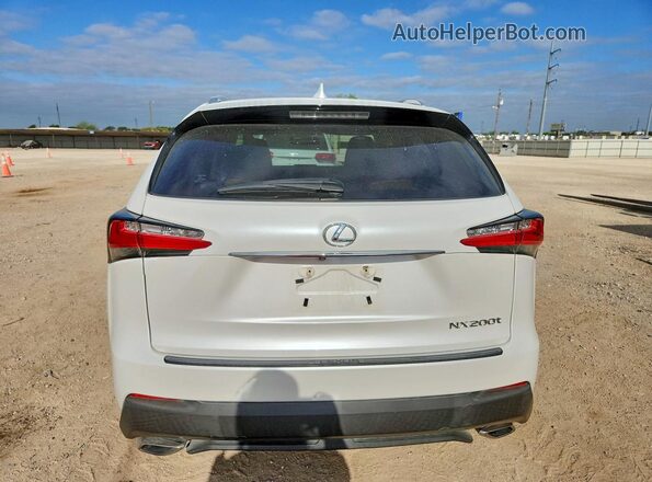 JTJYARBZ3H2059993 2017 LEXUS NX White Vista trasera