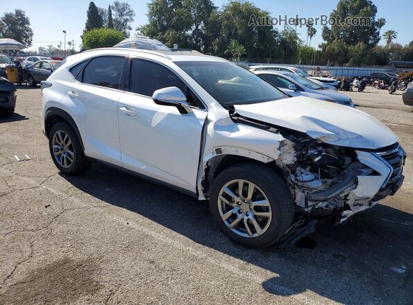 JTJYARBZ4G2022353 2016 LEXUS NX White Przód prawy