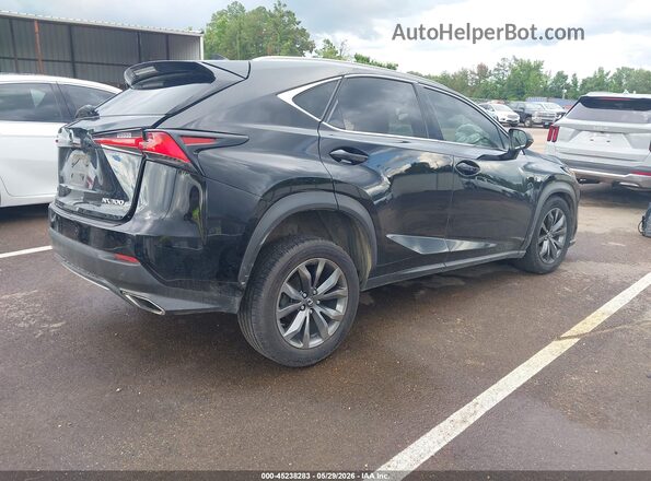 JTJYARBZ4J2104932 2018 LEXUS NX 300 Black უკანა მარჯვენა