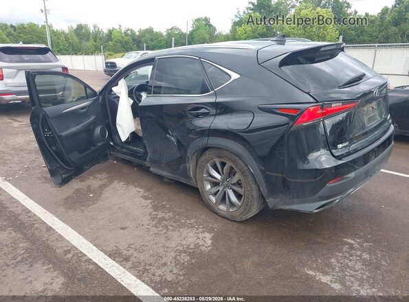 JTJYARBZ4J2104932 2018 LEXUS NX 300 Black უკანა მარცხენა