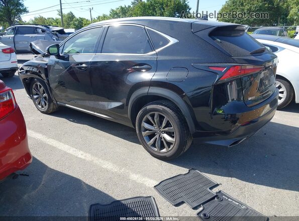 JTJYARBZ5K2124737 2019 LEXUS NX 300 Black Trasero izquierdo