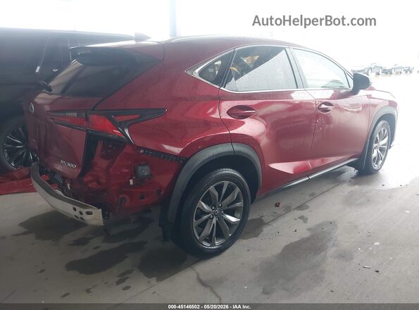 JTJYARBZ5K2127041 2019 LEXUS NX 300 Red Rear right
