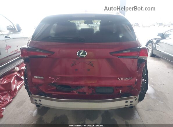 JTJYARBZ5K2127041 2019 LEXUS NX 300 Red Front view