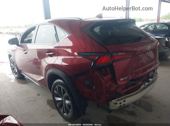 JTJYARBZ5K2127041 2019 LEXUS NX 300 Red 360 interior view