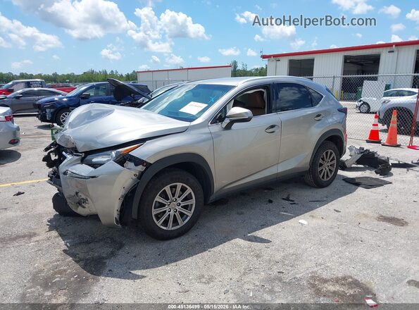 JTJYARBZ6H2050768 2017 LEXUS NX 200T Silver Przód lewy