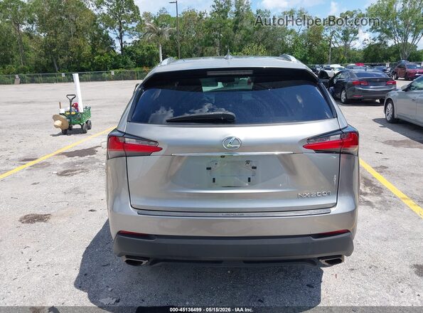 JTJYARBZ6H2050768 2017 LEXUS NX 200T Silver 