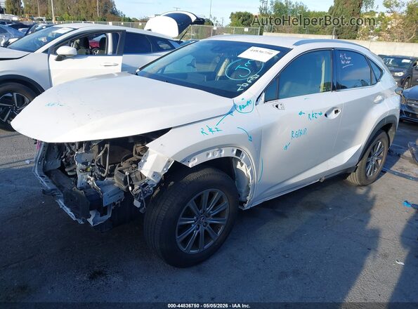 JTJYARBZ6K2139585 2019 LEXUS NX 300 White წინა მარცხენა ხედი სამი მეოთხედიდან