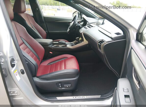 JTJYARBZ7H2074416 2017 LEXUS NX 200T Silver წინა სალონის ხედი