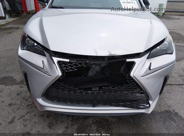 JTJYARBZ7H2074416 2017 LEXUS NX 200T Silver წინა ხედი