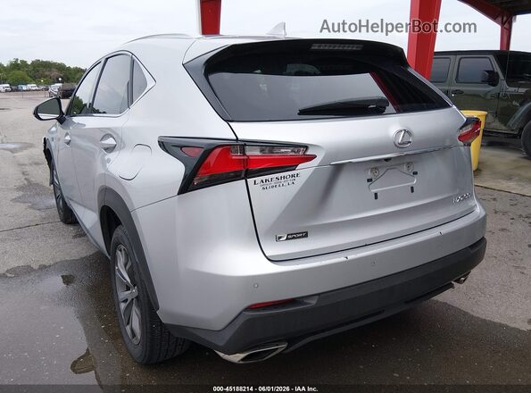 JTJYARBZ7H2074416 2017 LEXUS NX 200T Silver უკანა მარცხენა
