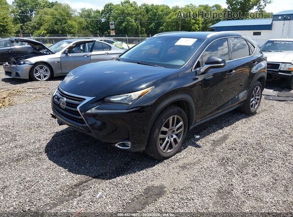 JTJYARBZ8G2035641 2016 LEXUS NX 200T Black Przód lewy