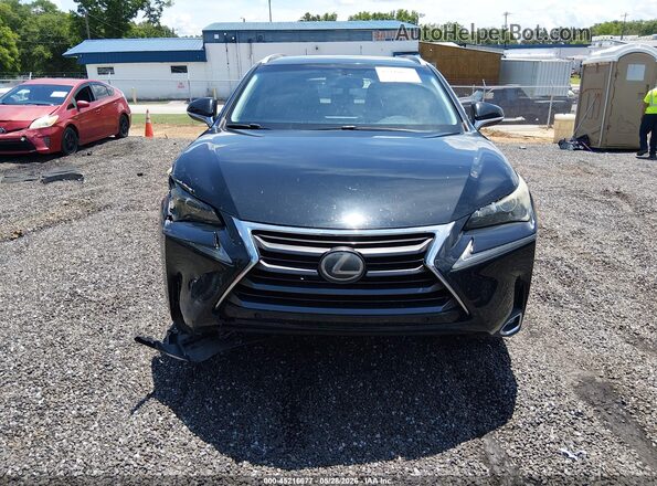 JTJYARBZ8G2035641 2016 LEXUS NX 200T Black Widok zestawu wskaźników