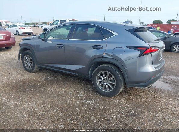 JTJYARBZ8H2058838 2017 LEXUS NX 200T Gray უკანა მარცხენა