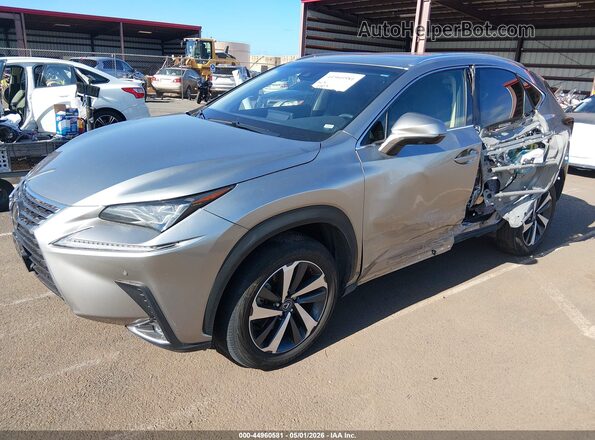 JTJYARBZ9K2122845 2019 LEXUS NX 300 Brown Front left