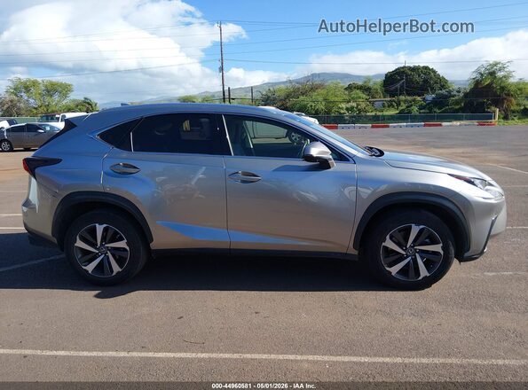 JTJYARBZ9K2122845 2019 LEXUS NX 300 Brown Rear interior view