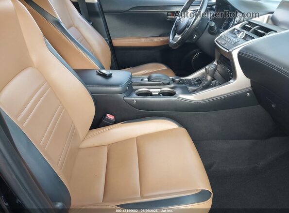 JTJYARBZXH2058825 2017 LEXUS NX 200T Black Սալոնի դիմացի տեսք