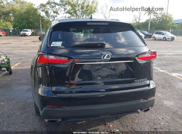 JTJYARBZXH2058825 2017 LEXUS NX 200T Black 