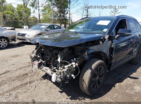 JTM16RFV0NJ022723 2022 TOYOTA RAV4 HYBRID Black Widok z przodu
